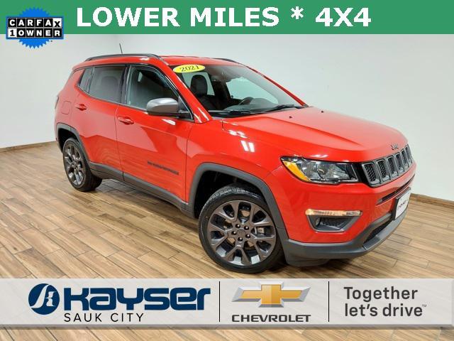 used 2021 Jeep Compass car, priced at $21,596