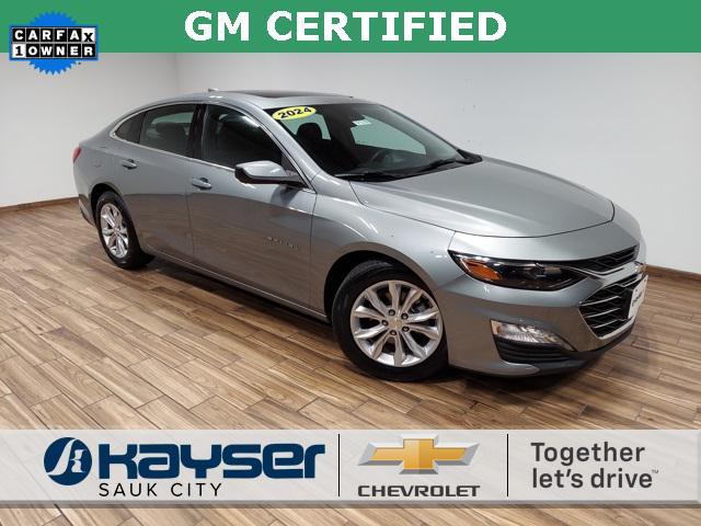 used 2024 Chevrolet Malibu car, priced at $20,674