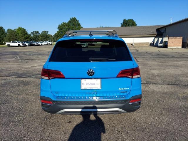 used 2022 Volkswagen Taos car, priced at $19,585