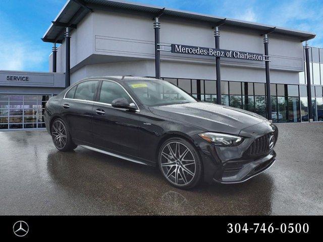 used 2023 Mercedes-Benz AMG C 43 car, priced at $55,991