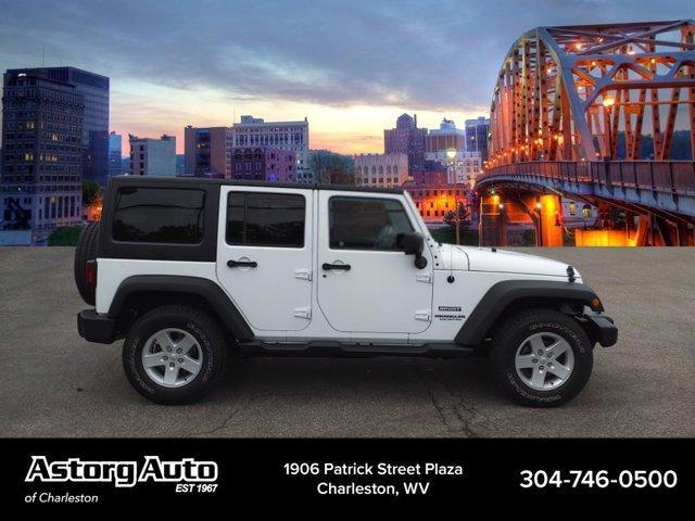 used 2017 Jeep Wrangler Unlimited car, priced at $22,392