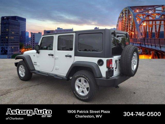 used 2017 Jeep Wrangler Unlimited car, priced at $22,392