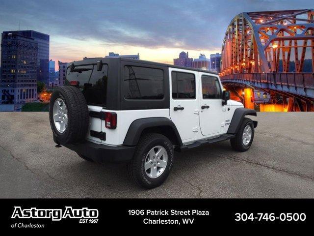 used 2017 Jeep Wrangler Unlimited car, priced at $22,392