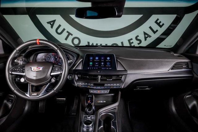 used 2022 Cadillac CT4-V car, priced at $56,734
