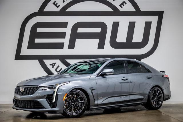 used 2022 Cadillac CT4-V car, priced at $56,734