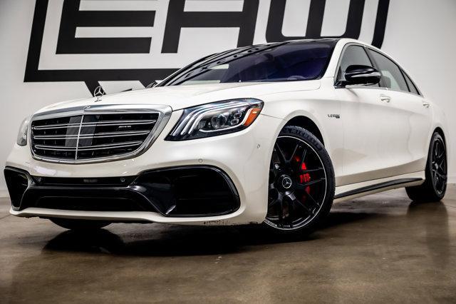 used 2019 Mercedes-Benz AMG S 63 car, priced at $77,997