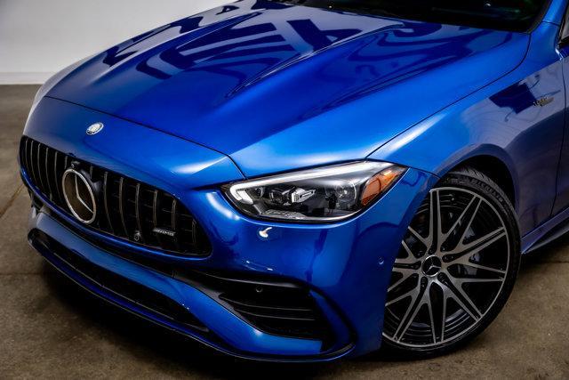 used 2024 Mercedes-Benz AMG C 43 car, priced at $59,994