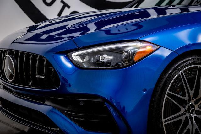 used 2024 Mercedes-Benz AMG C 43 car, priced at $59,994