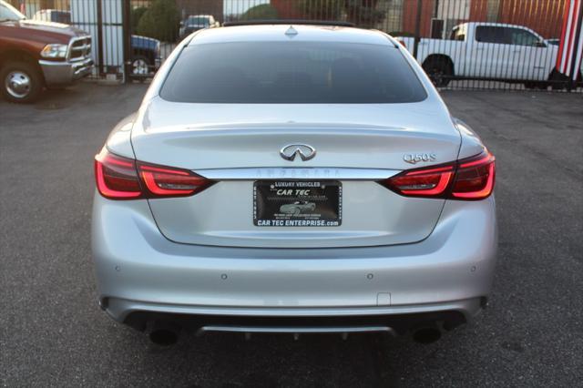 used 2018 INFINITI Q50 car, priced at $18,990