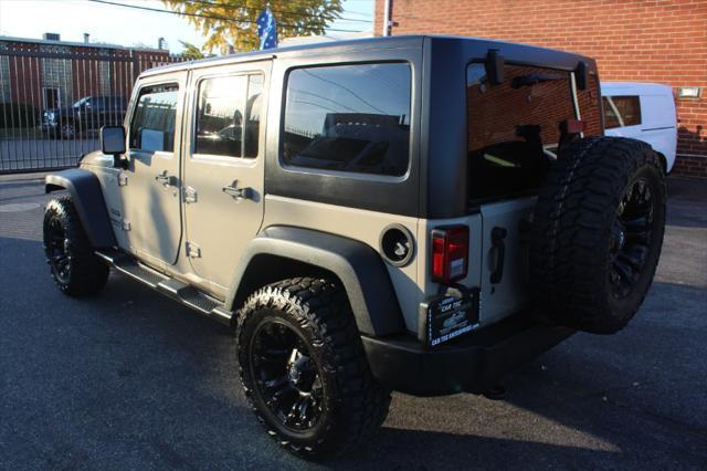 used 2016 Jeep Wrangler Unlimited car, priced at $18,990