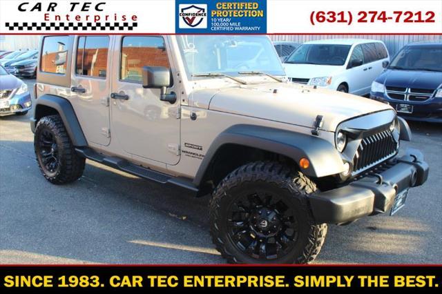 used 2016 Jeep Wrangler Unlimited car, priced at $18,990