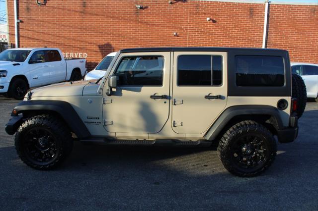 used 2016 Jeep Wrangler Unlimited car, priced at $18,990