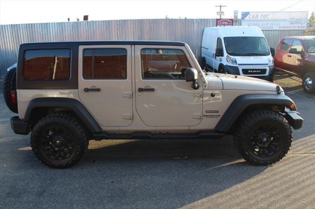 used 2016 Jeep Wrangler Unlimited car, priced at $18,990