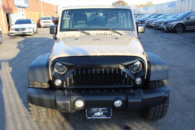 used 2016 Jeep Wrangler Unlimited car, priced at $18,990