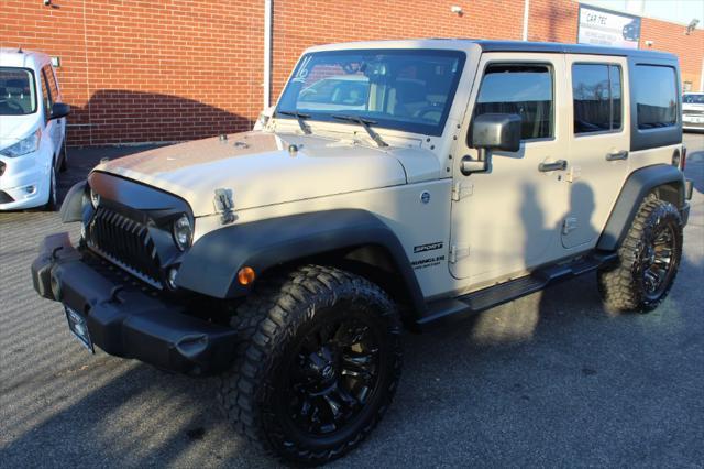 used 2016 Jeep Wrangler Unlimited car, priced at $18,990