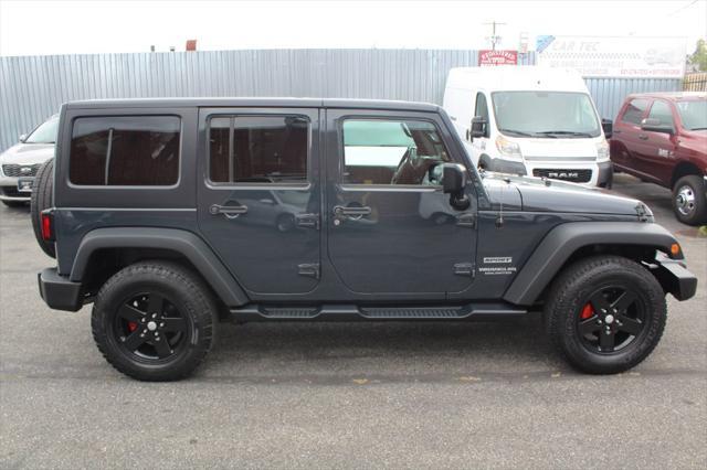 used 2017 Jeep Wrangler Unlimited car, priced at $17,990