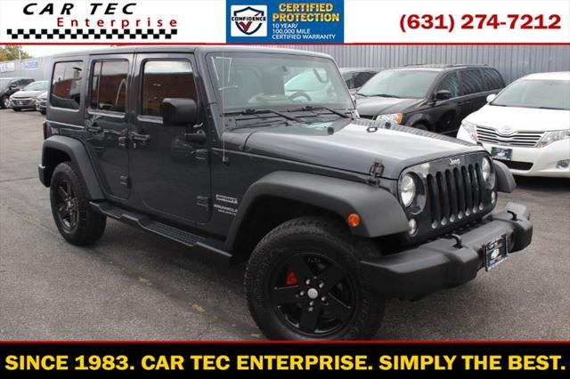 used 2017 Jeep Wrangler Unlimited car, priced at $17,990