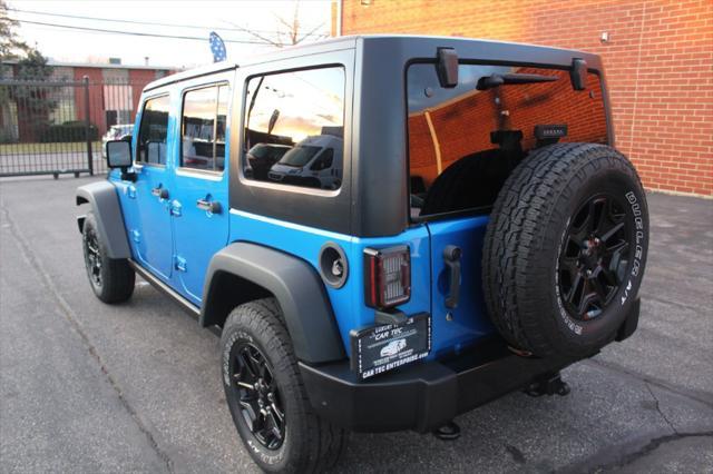 used 2016 Jeep Wrangler Unlimited car, priced at $16,990