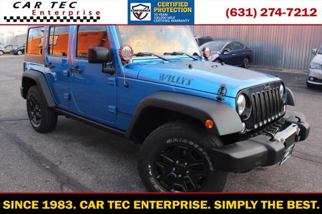 used 2016 Jeep Wrangler Unlimited car, priced at $16,990