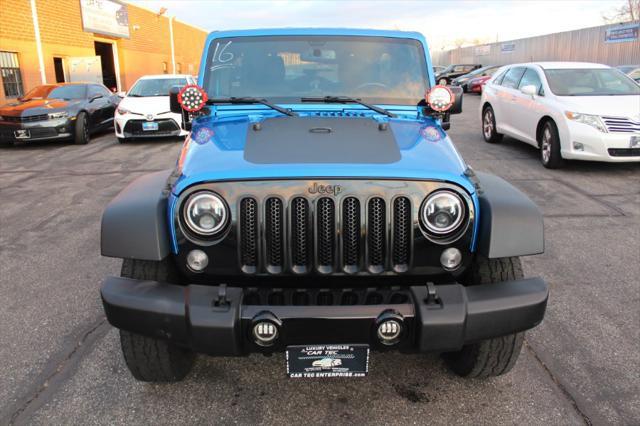 used 2016 Jeep Wrangler Unlimited car, priced at $16,990