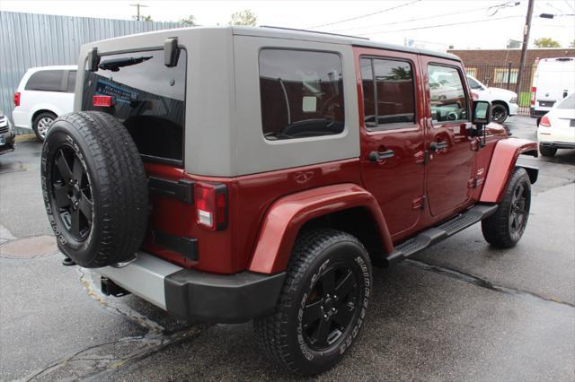 used 2009 Jeep Wrangler Unlimited car, priced at $12,990