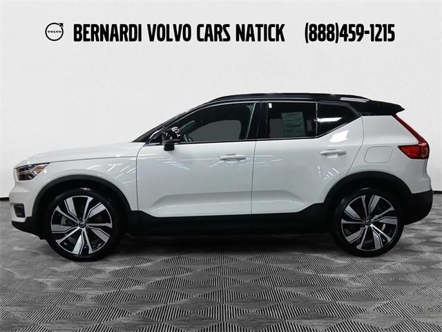 used 2021 Volvo XC40 Recharge Pure Electric car, priced at $27,495