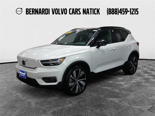 used 2021 Volvo XC40 Recharge Pure Electric car, priced at $27,495