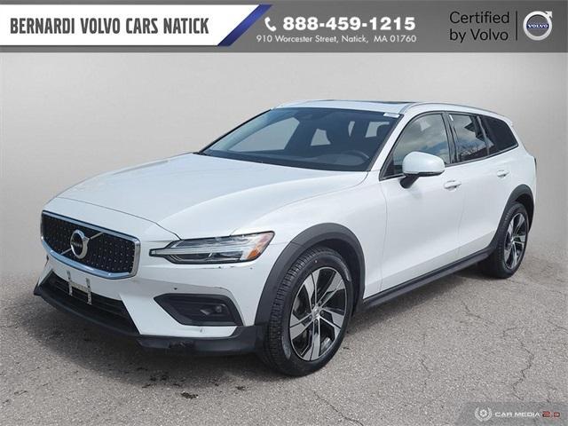 used 2021 Volvo V60 Cross Country car, priced at $35,375