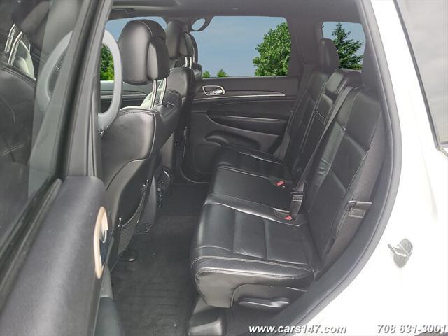 used 2017 Jeep Grand Cherokee car, priced at $13,500