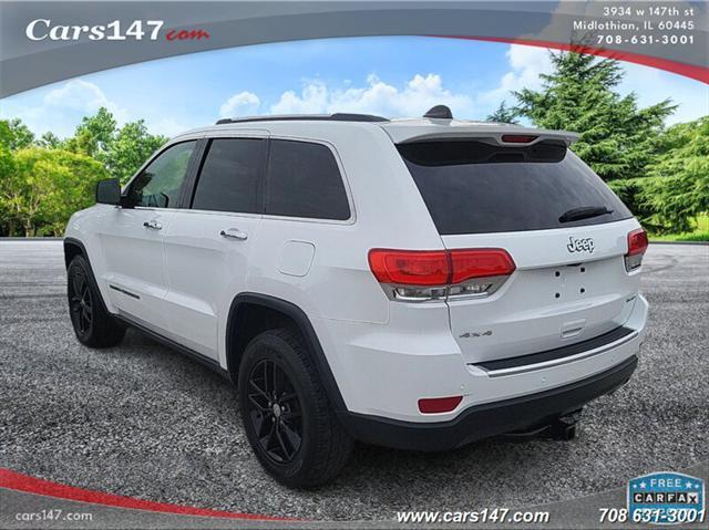 used 2017 Jeep Grand Cherokee car, priced at $13,500