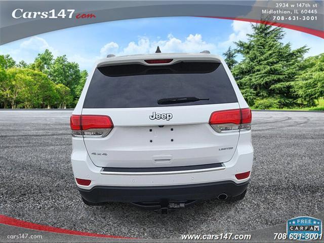 used 2017 Jeep Grand Cherokee car, priced at $13,500