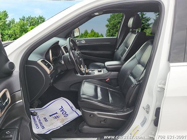 used 2017 Jeep Grand Cherokee car, priced at $13,500