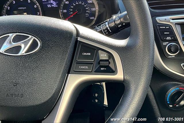 used 2017 Hyundai Accent car, priced at $9,500