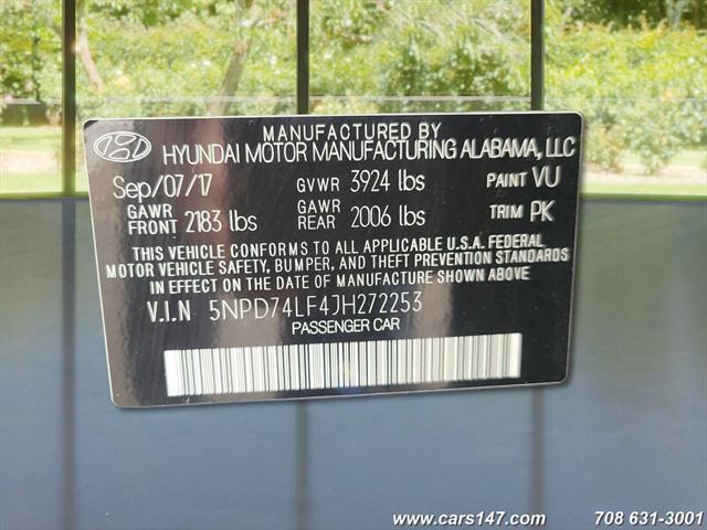 used 2018 Hyundai Elantra car, priced at $9,995