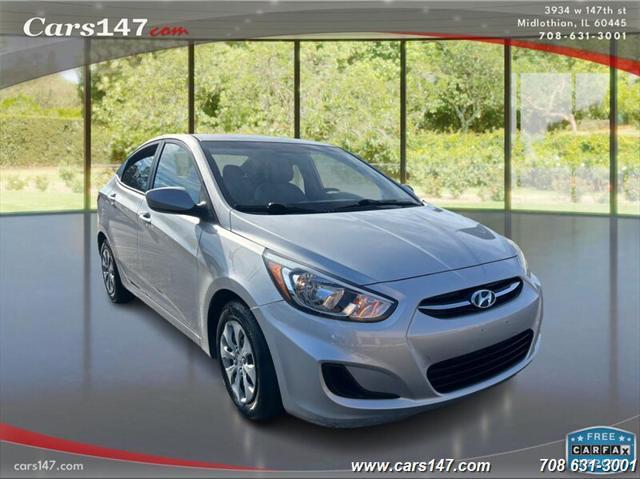 used 2016 Hyundai Accent car, priced at $5,500