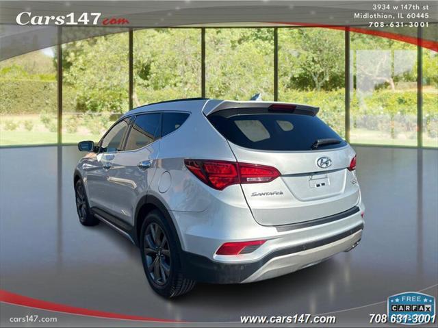 used 2017 Hyundai Santa Fe Sport car, priced at $12,500