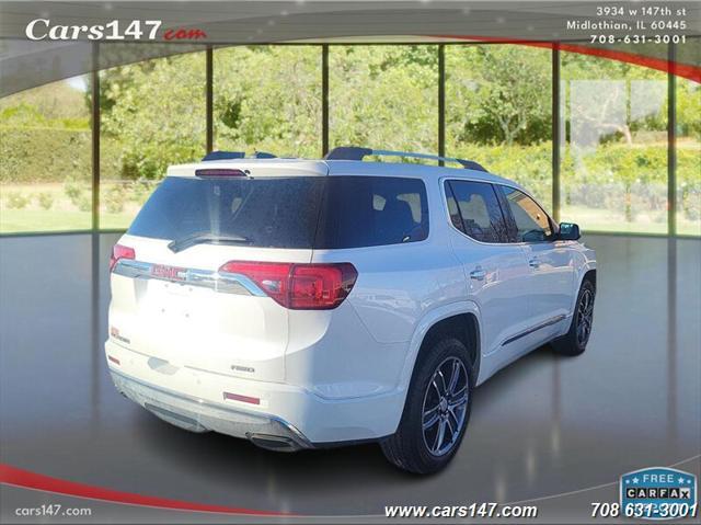 used 2017 GMC Acadia car, priced at $12,500