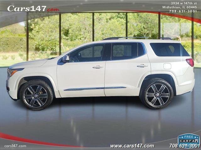 used 2017 GMC Acadia car, priced at $12,500