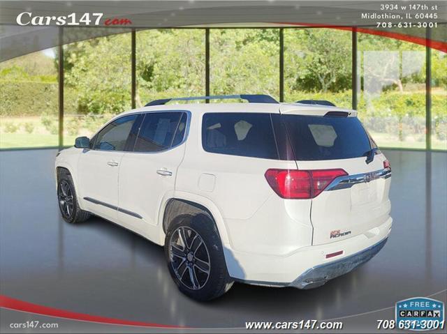 used 2017 GMC Acadia car, priced at $12,500