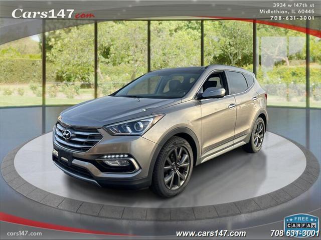 used 2017 Hyundai Santa Fe Sport car, priced at $14,995