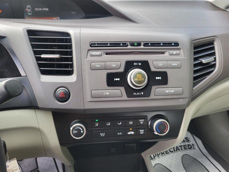 used 2012 Honda Civic car, priced at $4,995