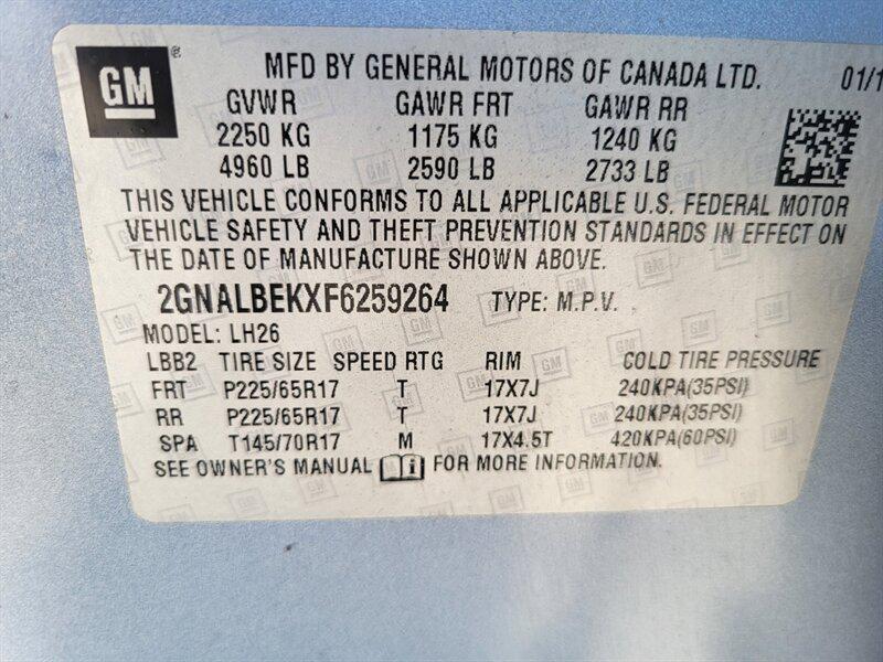 used 2015 Chevrolet Equinox car, priced at $4,995