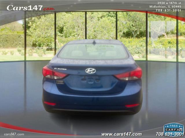 used 2016 Hyundai Elantra car, priced at $9,995