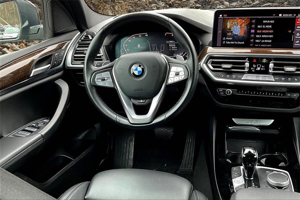 used 2022 BMW X3 car, priced at $31,995