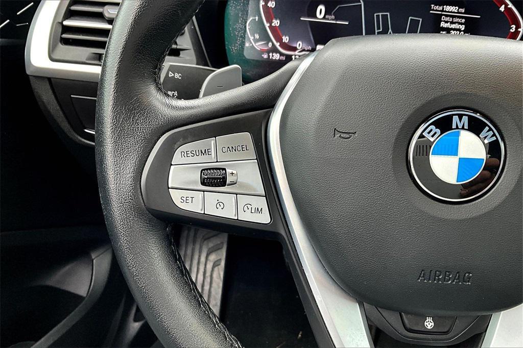 used 2022 BMW X3 car, priced at $31,995