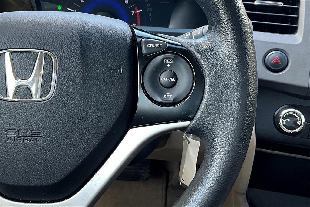 used 2012 Honda Civic car, priced at $8,995