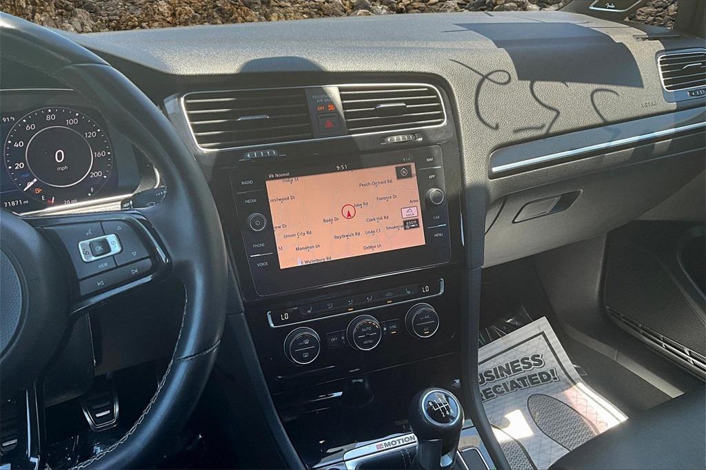 used 2019 Volkswagen Golf R car, priced at $24,995