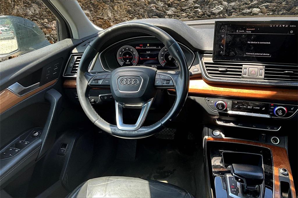 used 2021 Audi Q5 car, priced at $17,495