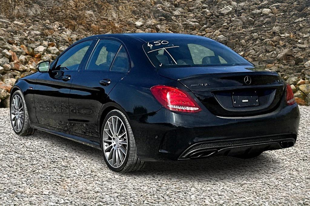 used 2018 Mercedes-Benz AMG C 43 car, priced at $24,995
