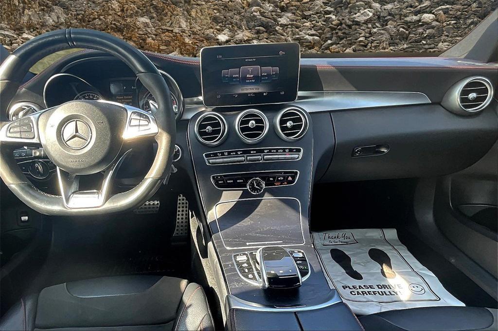 used 2018 Mercedes-Benz AMG C 43 car, priced at $24,995
